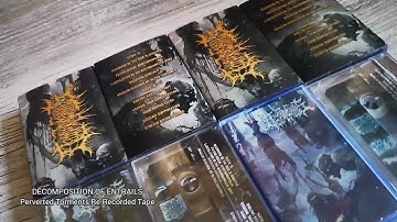 DECOMPOSITION OF ENTRAILS Perverted Torments Re-Recorded Tape Out Now!!!
