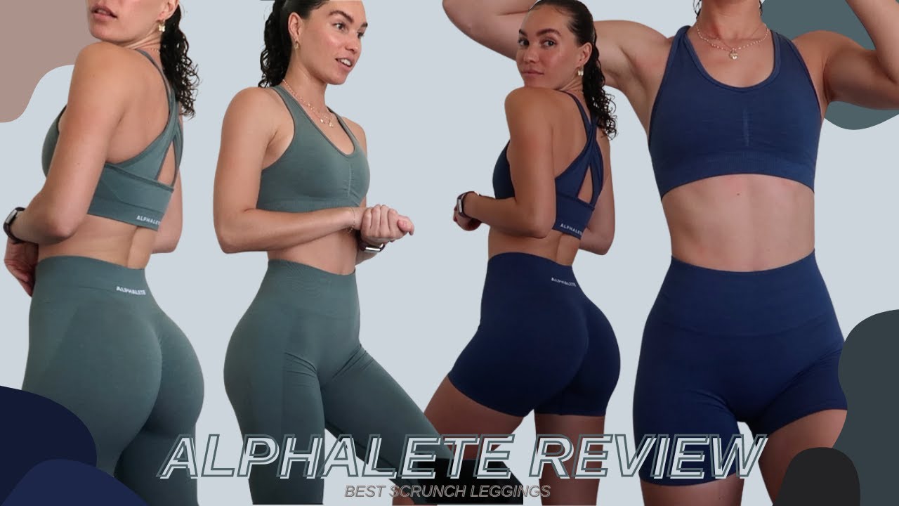 Alphalete Review Amplify & Harmony Collection MOST Flattering
