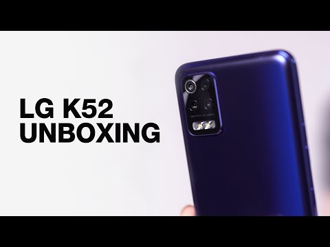 LG K52 Unboxing - Large, tough and affordable