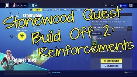 Stonewood Quest: Build Off 2, Reinforcement