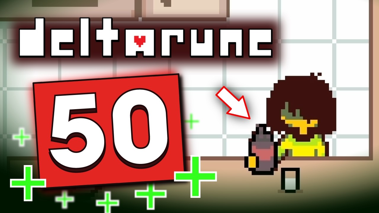 50 ПЛЮСОВ Новых Глав DELTARUNE 3,4