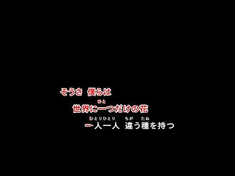 世界に一つだけの花