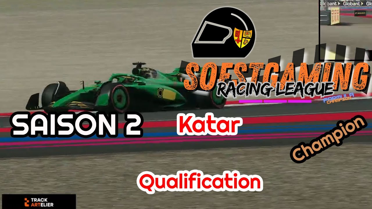 Soestgaming Racing League | Formula Champion Season 2 | Quali 8 | Qatar |powered Trackartelier