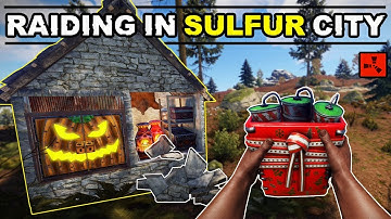 Rust SOLO RAIDING Gamble In SULFUR CITY! - RUST SOLO
