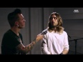30 seconds to mars acoustic city of angels hurricane  interview live at radio nova