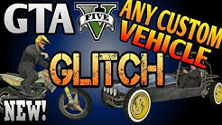 GTA 5 ONLINE: NEW Vehicle GLITCH! Customize ANY Vehicle (Motorcycles, Dune Buggys, etc.) 