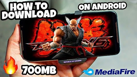 TEKKEN 6 FOR ANDROID ✓Tekken 7 for Android ( 100% real and working) Tekken 7 for Android ( 100% real