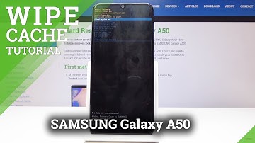 How to Wipe Cache Partition in SAMSUNG Galaxy A50 - Speed Up System