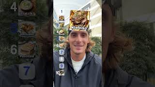 Stefanos Tsitsipas ranking Greek Food 🎾🇬🇷😮‍💨 #adidas #tennis #tsitsipas Details