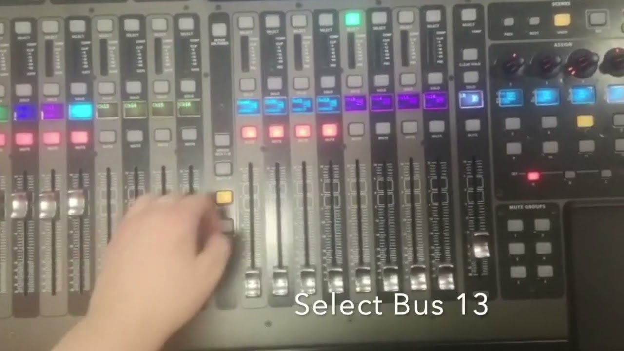 HOW TO SEND REVERB TO A VOCAL X32. (SEND & RETURN) YouTube