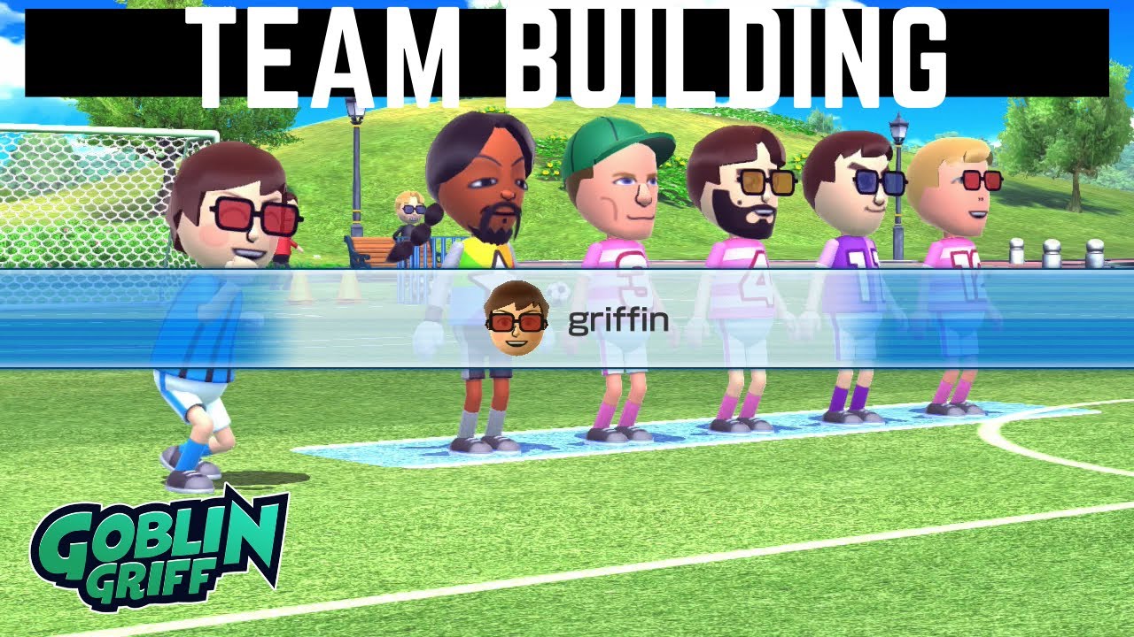 Wii Party U | Team Building | Goblin Griff vs Ilka vs Erick vs Frank