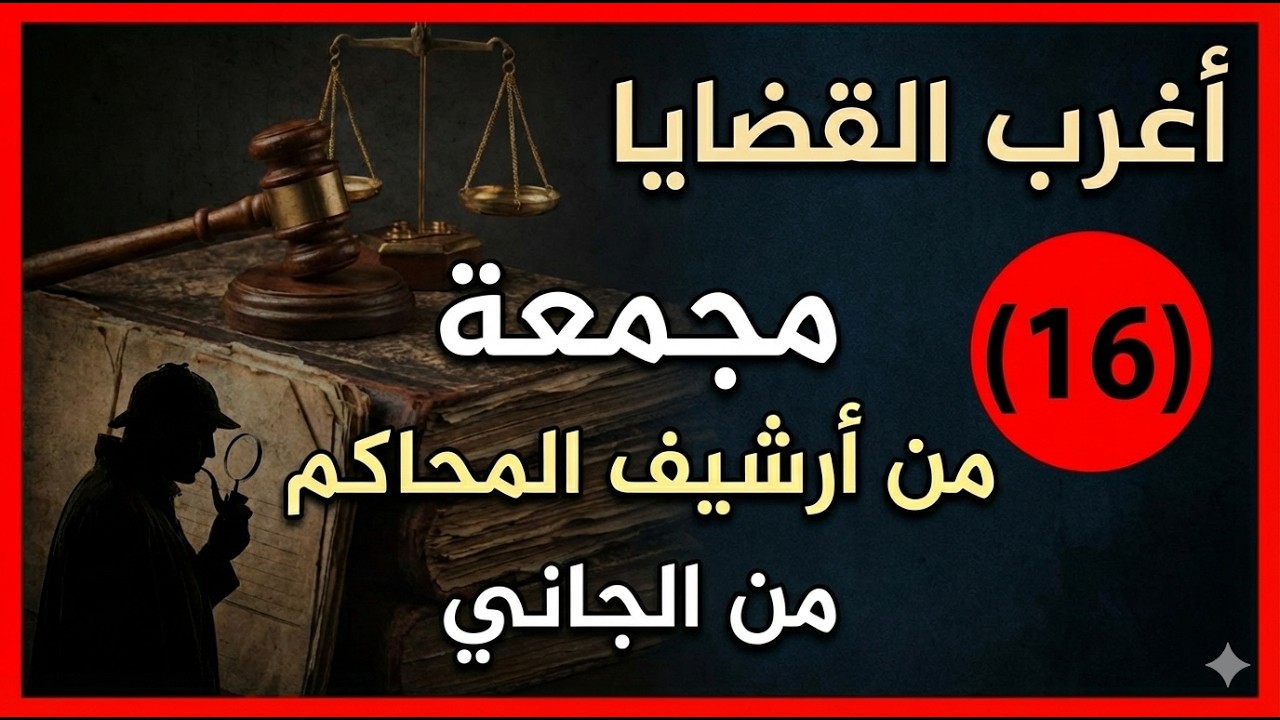 🔴16 أغرب القضايا ⚖️ سهرة حلقات نادرة مجمعة 