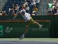 Novak Djokovic Drops Racquet