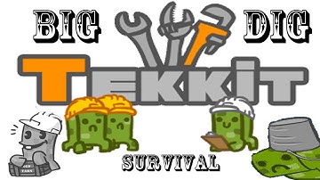 Technic/Tekkit Modpack Big Dig (EP.17 Scrap Yard)