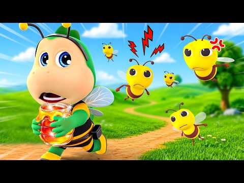 SPIKE Turned Into a Bee! 🐝 Learn About Bees! 🔥 Fire Spike Kids' Stories