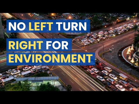 No Left Turn on Roads by UPS
