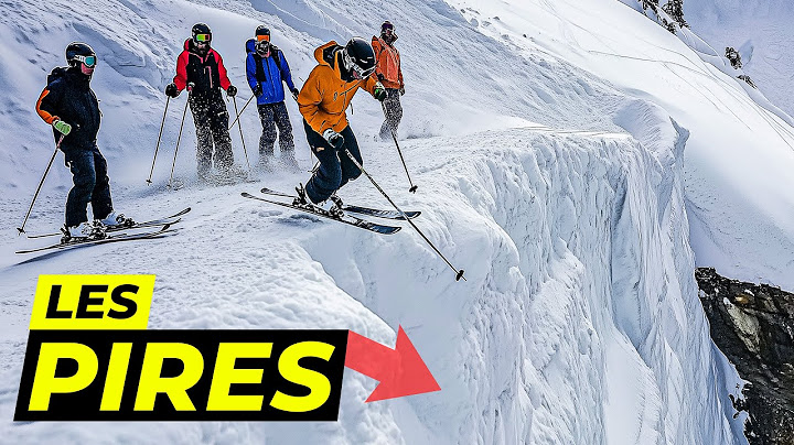 Les Pistes Noires les plus Dangereuses au monde.