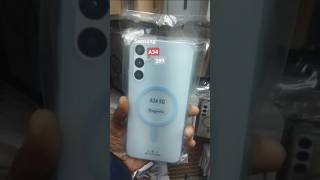 Samsung Galaxy A34 Blue Paper Magsafe Case 299