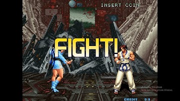 Shermie VS Kim | The King of Fighters 2002 Super | EP-334 | #BlusterGameX