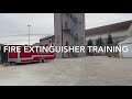 Fire extinguisher training