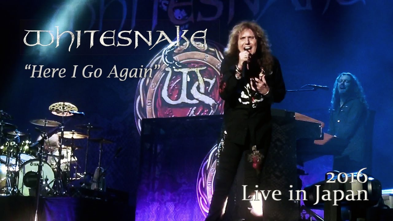 Whitesnake here i go again live in japan loud park 2016 youtube