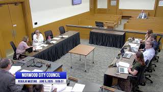 Norwood City Council Regular Meeting