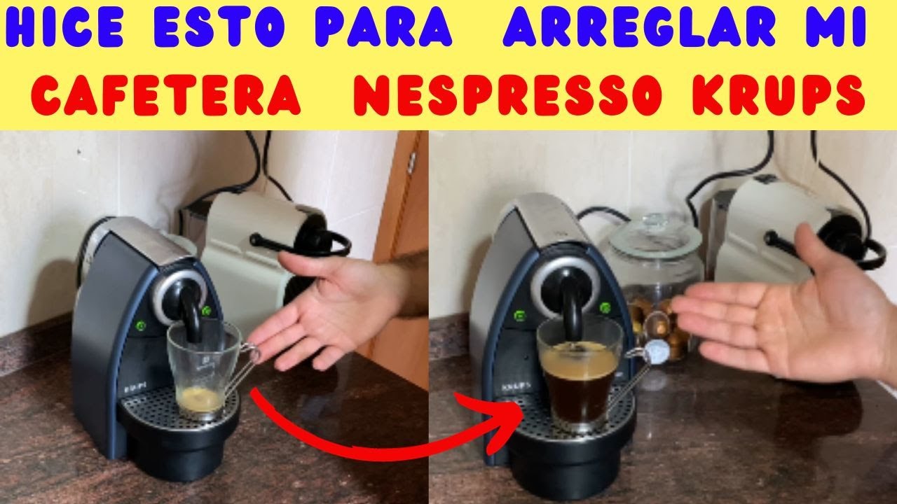 Chollazo! Cafetera Nespresso Krups XN 2140 solo 49€ (-50%) y gratis 20€