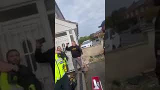 Derbyshire Police help bailiffs &amp; are owned by Citizen Part 1