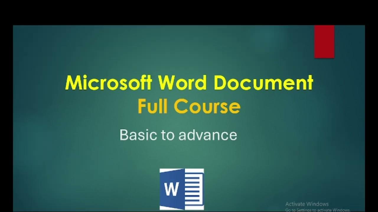 introduce-of-microsoft-word-latest-version-microsoft-full-course-in