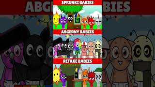 Incredibox Sprunki Babies Vs Abgerny Babies Vs Retake Babies Mix Version