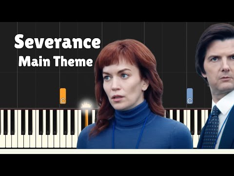 Severance Main Theme (Piano Tutorial Academy - Dr. Doron Kima - Easy Piano Arrangement) - 	Theodore Shapiro