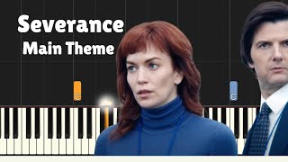 Severance - Main Theme | EASY Piano Tutorial