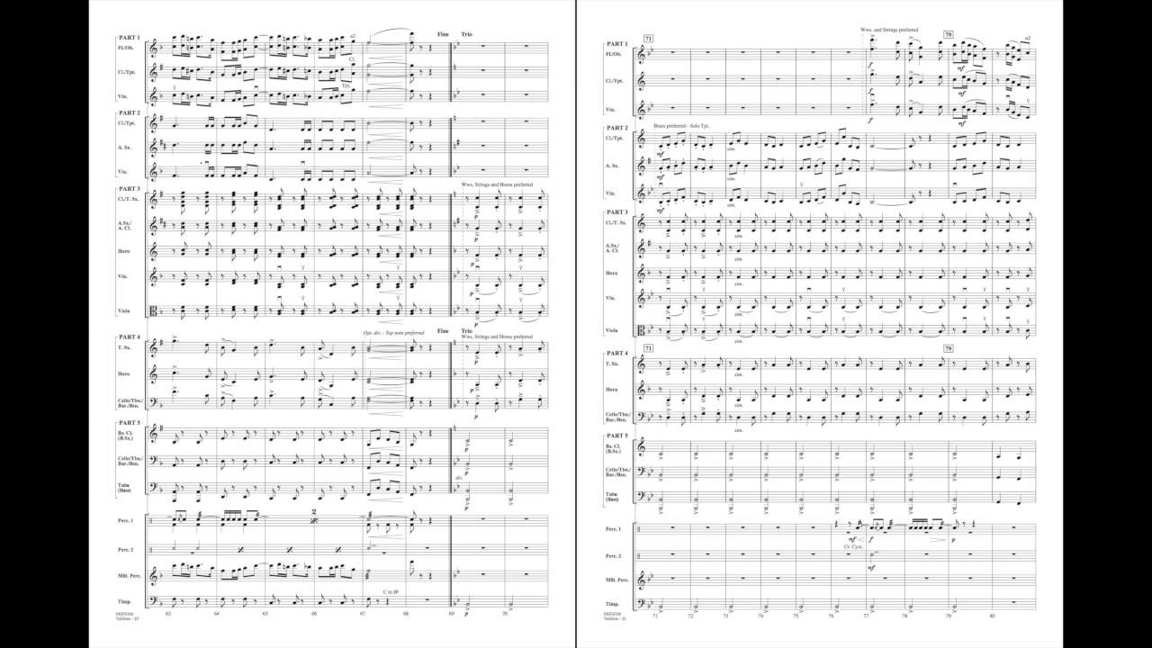 Valdres (Concert March) by Hanssen/arr. Curnow