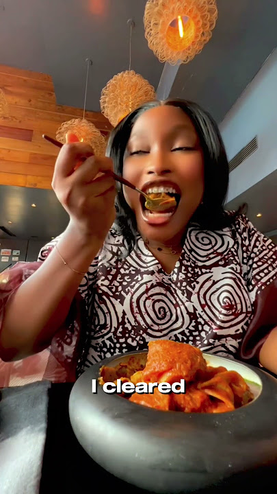 Is 21k too expensive for amala ? I ate the most expensive amala in Nigeria #amala #explorenow #viral
