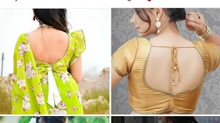 Most Trendy Blouse Back Neck Designs/Amazing Neck Designs