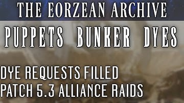 Dye Requests Filled: The Puppet