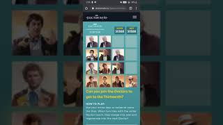 Solving Doctor Who - Thirteen Game| 2048 Doctor Who Game Play | screenshot 2