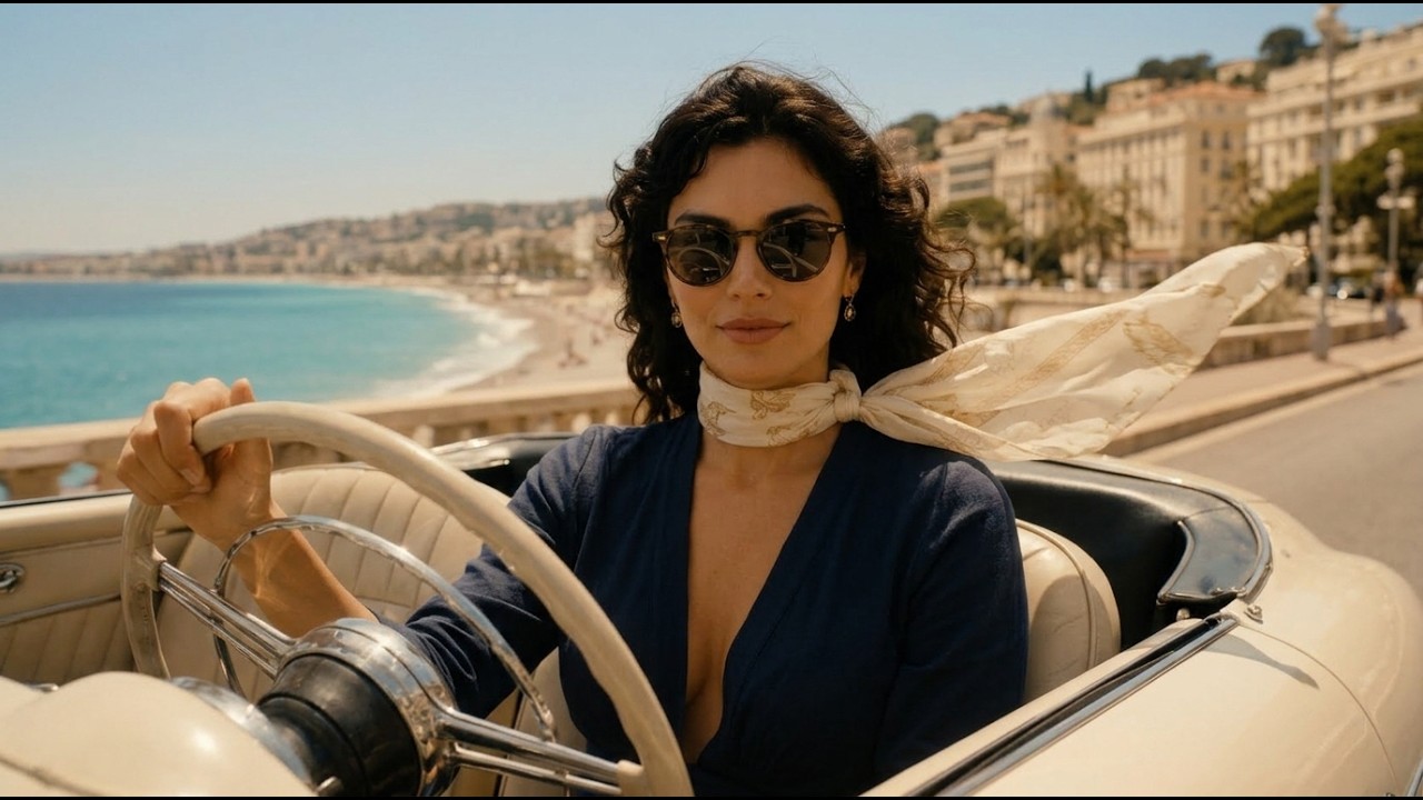 🎶 1964 French Riviera Song  🇮🇹 💎 Nice Cinematic Luxury 💎 Vintage French Italian Pop
