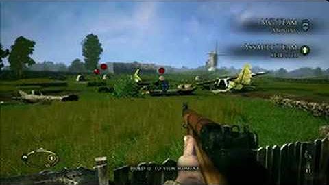 Brothers In Arms: Hells Highway - New Gameplay Footage (PS3)