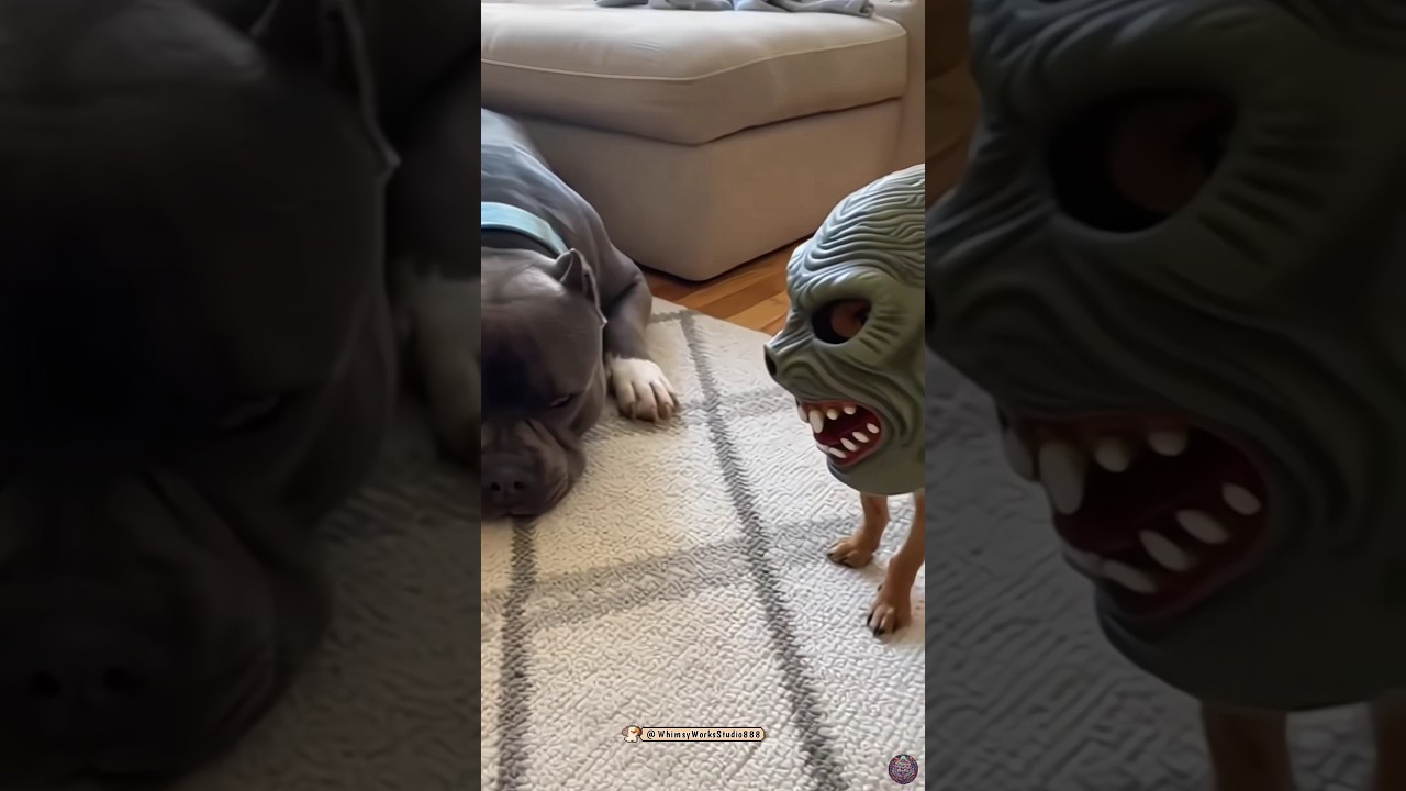 🐶​ Chihuahua's Revenge 😂🎭 치와와의 무서운 복수 