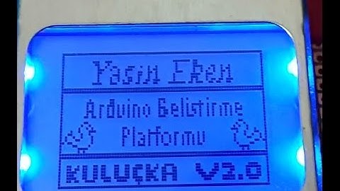 Arduino Tam Otomatik Kuluçka V2