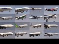 16/03/29 成田国際空港（成田空港） 飛行機の着陸シーン Landing Scene of Various Airliners at Narita Int'l Airport, RJAA