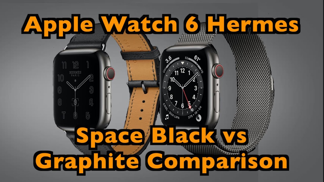 Apple Watch Series 6 Hermes Space Black 