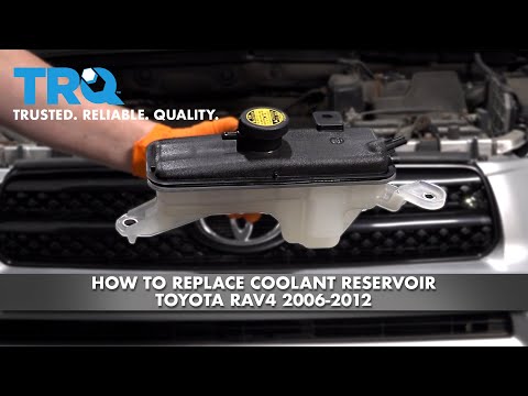 How To Replace Coolant Reservoir 2006-2012 Toyota Rav4