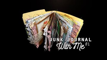 Junk Journal With Me #1 - File Folder Junk Journal (SOLD!)