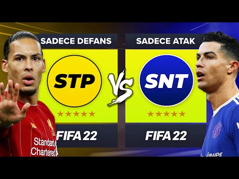 ATAK OYUNCULARI vs DEFANS OYUNCULARI // FIFA 22 KARİYER MODU KAPIŞMA