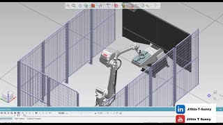 Arc Welding Cell Building tutorial with Tecnomatix Process Simulate v16.0