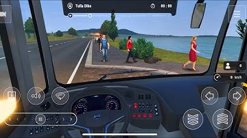 City Bus Driving | Bus Simulator City Ride Mobile Gameplay Part 4 | Android Ios | New Route