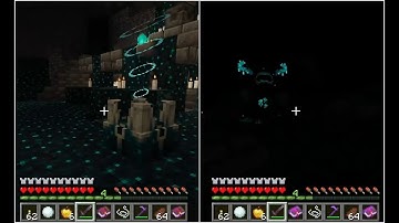 Minecraft 1.19 Wild Update Warden Mod Showcase (MCPE)