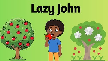 Lazy John | Moral Story in English  |1 minute stories | Audiobook @Fantastical_journey